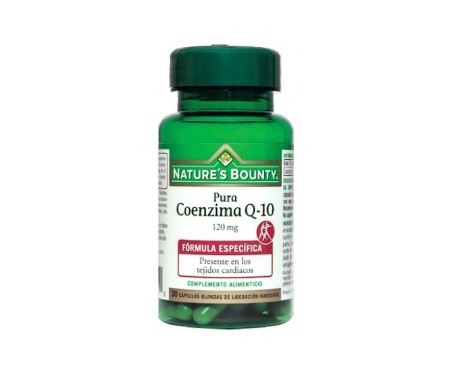 nature s bounty coenzima q 10 120 mg 30 c psulas