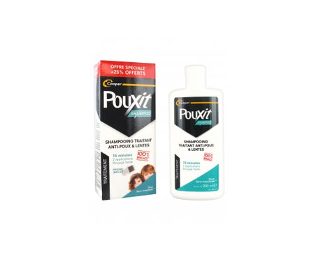 pouxit shampoing traitant anti poux lentes 250ml