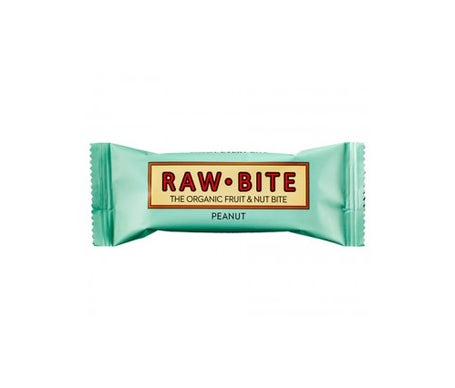 raw bite barrita ecol gica de cacahuetes 50g