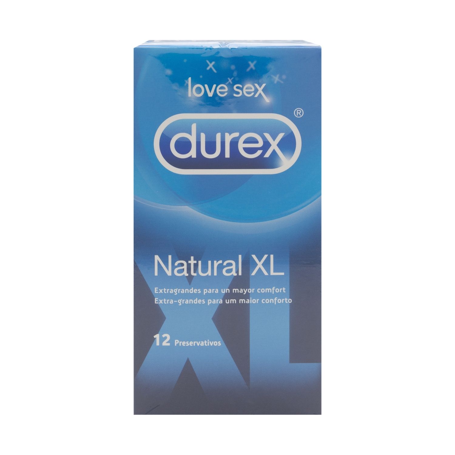 durex natural plus xl easy on preservativos 12uds
