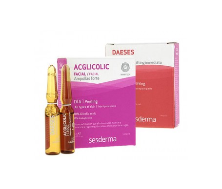 sesderma pack acglicolic classic forte 1amp daeses s rum efecto lifting 1amp