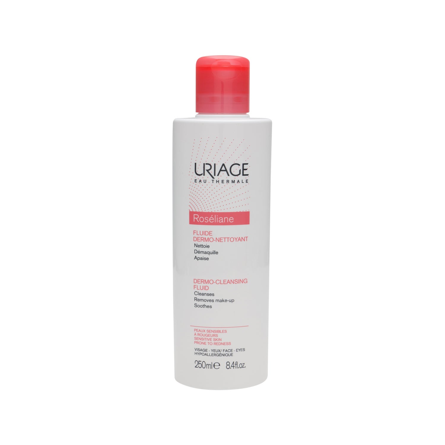 uriage roseliane fluido dermo limpiador piel sensible 250ml