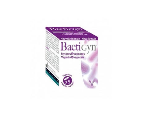 bactigyn micosis y vaginosas caja de 5 c psulas