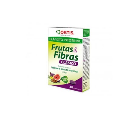 frutas fibras cl sico 30 comprimidos