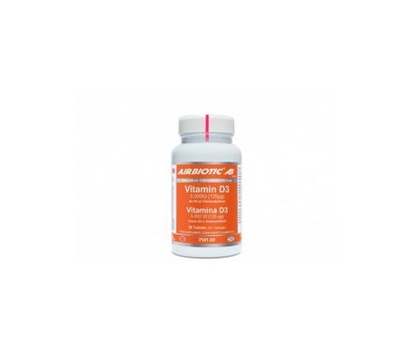 airbiotic ab vitamina d3 125mg 30 tabletas