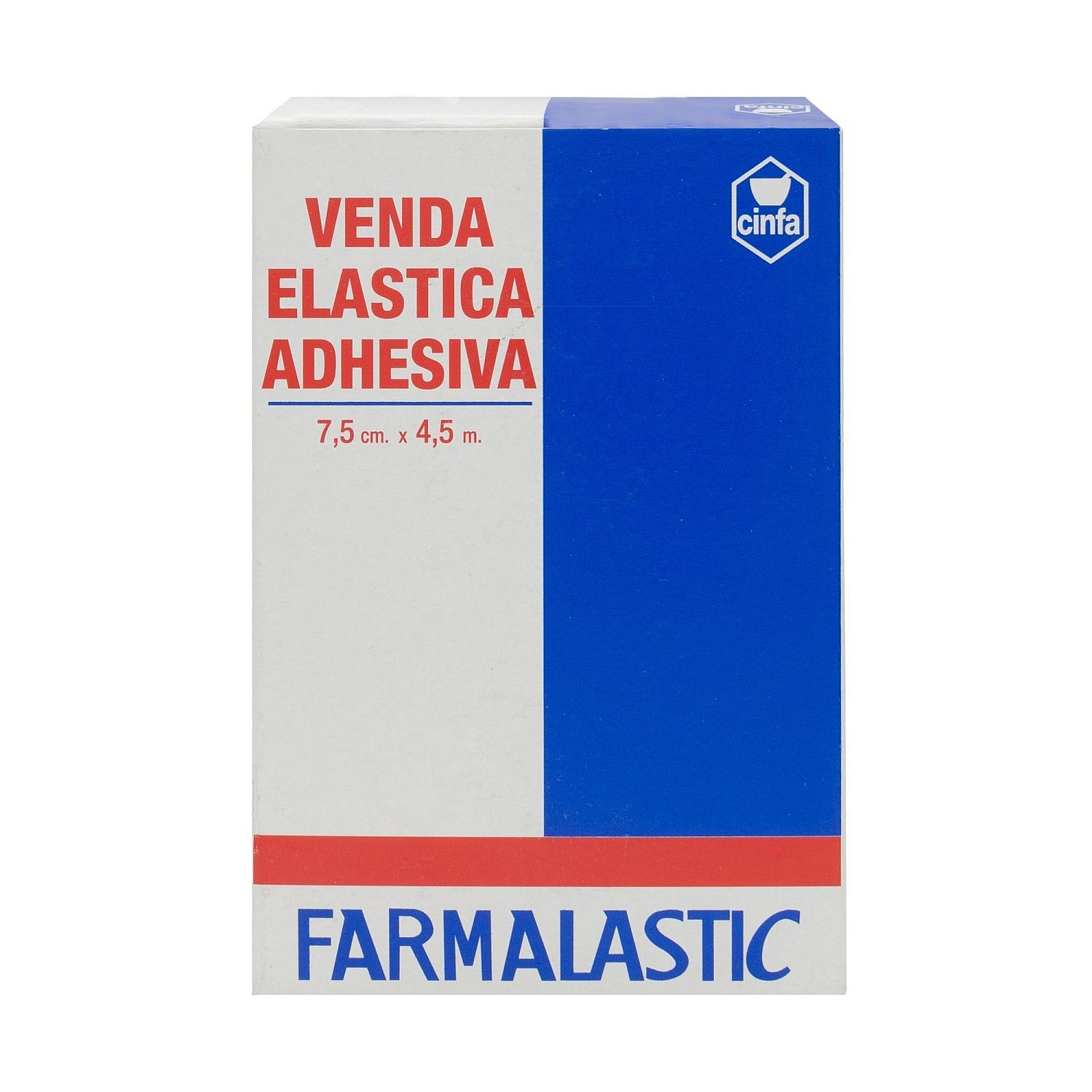 farmalastic venda el stica adhesiva 7 5cmx4 5m 1ud