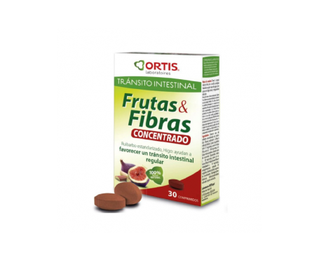 frutas fibras concentrado 30 comprimidos