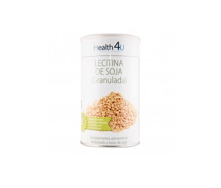 h4u lecitina de soja granulada 450g