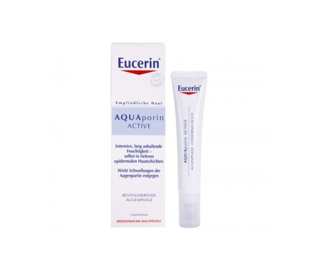 eucerin aquaporin active contorno de ojos hidratante 15ml