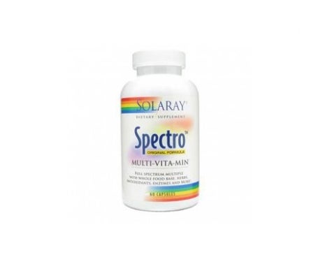 solaray spectro multivitamin 60c ps vegetales