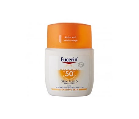 eucerin sun fluido matificante spf50 50ml