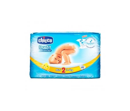 chicco pa ales dry fit advanced t2 3 6kg 25 unidades