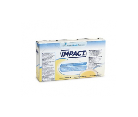 impact oral vanilla 3x237ml