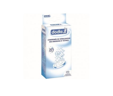 dodie strilisation tablets fr o 32 comprimidos