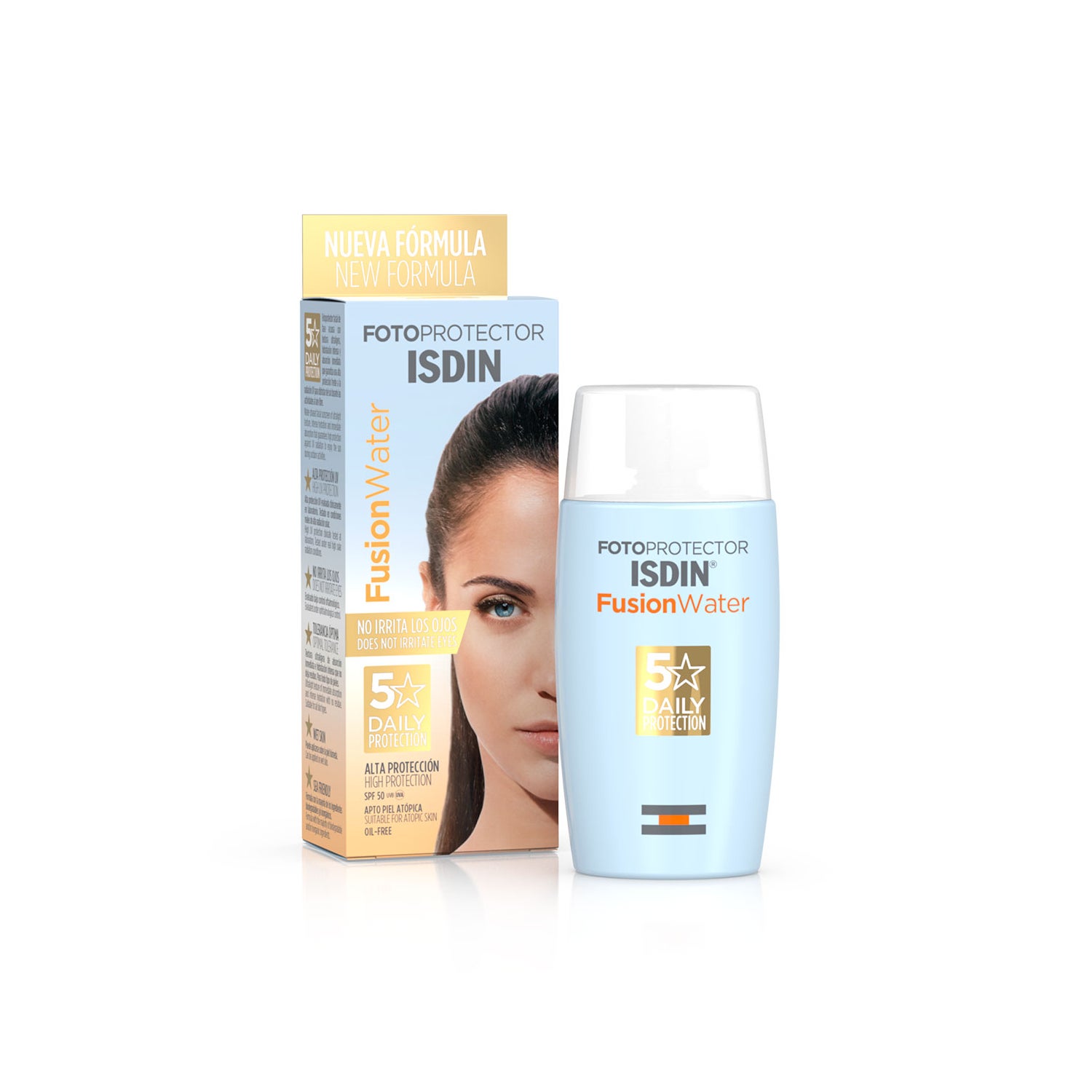 isdin fotoprotector fusion water spf 50 50ml
