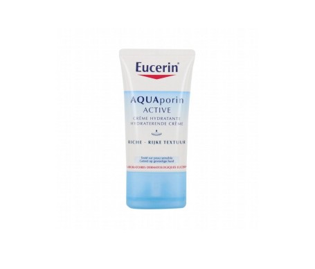 eucerin aquaporin crema hidratante activa rica 40ml