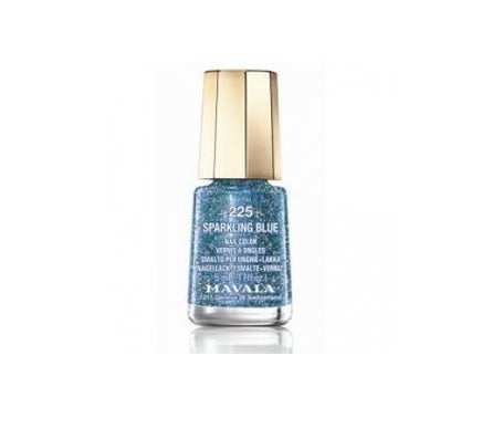 mavala mini color varnish sparkling blue nails 225 5ml