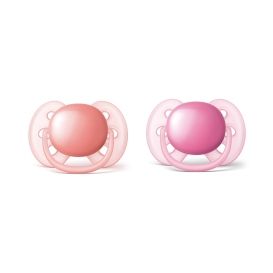 philips chupete ultrasoft colores lisos 6 18 meses 2unds ni a