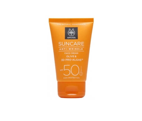 apivita suncare crema facial antiarrugas spf50 50ml