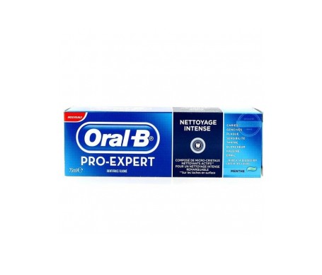 oral b pro expert pasta de dientes limpieza intensa 75ml