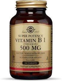 solgar vitamina b1 10tabl