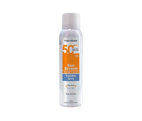 frezyderm sunscreen invisible 50 150 ml
