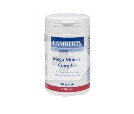 lamberts mega mineral complex 90 tabletas