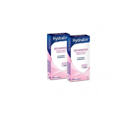 hydralin dryness crema limpiadora especial sequ a 2 frascos de 200 ml