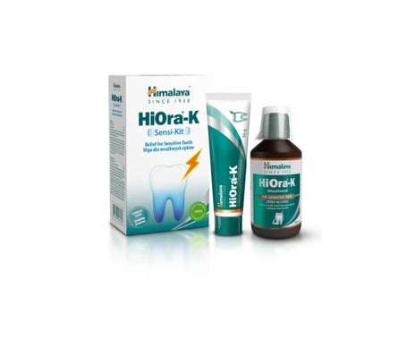 himalaya herbals kit dientes sensibles hiora k dent frico y enjuague 50g