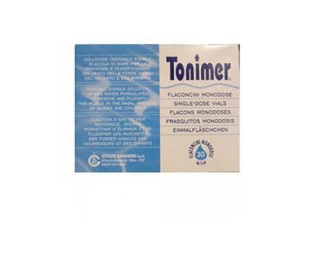 tonimer solution 30 botellas individuales 5ml