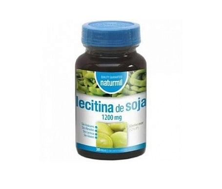 naturmil lecitina de soja 1200 mg 30 capsulas