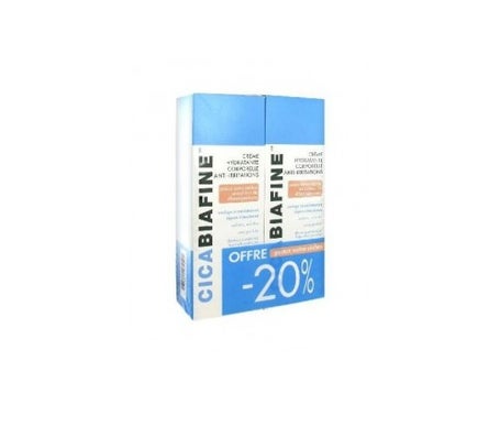 biafine cicabiafine crema hidratante corporal anti irritaci n 200ml lote de 2