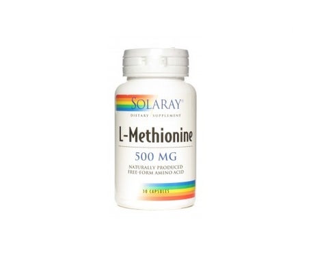 solaray l methionine 500mg 30c ps