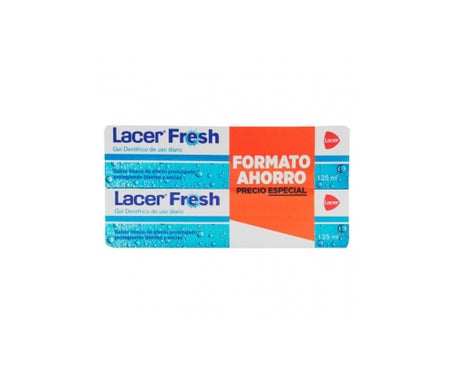 lacer fresh gel duplo 125 ml