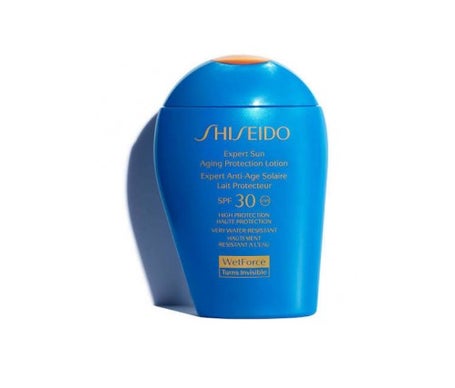 shiseido expert sun wetforce locion spf30 100ml