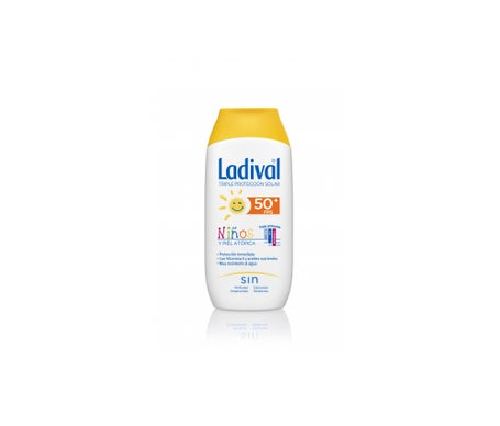 ladival ni os fotoprotector spf50 leche hidratante 200ml