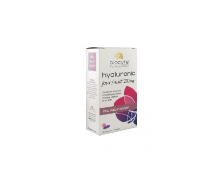 biocyte hyaluronic d a noche 270 mg 30 comprimidos 30 gluculas