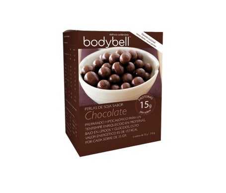 bodybell perlas de soja con chocolate