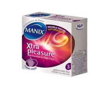 manix xtra pleasure 3 preservativos
