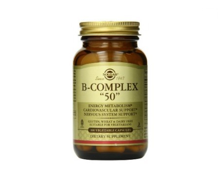 solgar vitamina b complex 50 100caps