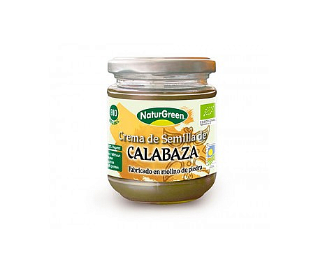 naturgreen crema ecol gica de semillas de calabaza 180 g