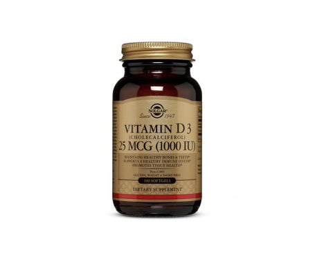 solgar vitamina d3 1000ui 25 g 100comp masticables