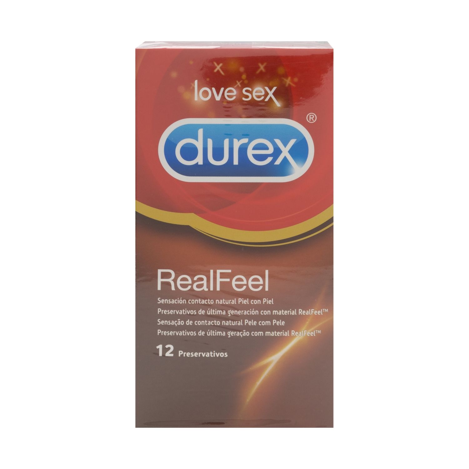 durex realfeel preservativo 12 unidades