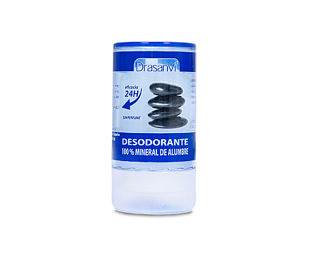 drasanvi desodorante alumbre mineral cristal 120g