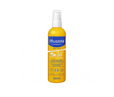 mustela high protection sun spray spf 50 200ml