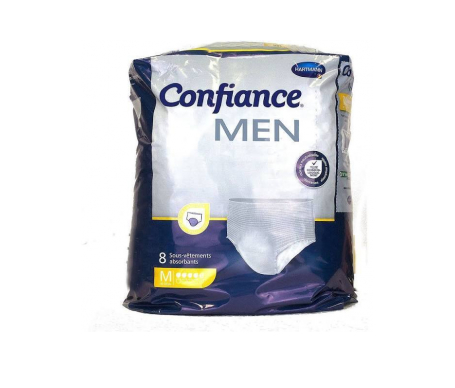 hombres slip absorb 5g medium sach 8 confidence