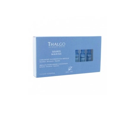 thalgo source marine concentre d hydratation absolue 7x1 2ml