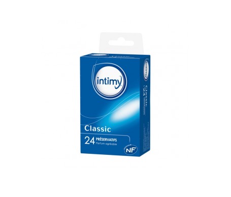 intimy classic natural preservativos 24uds