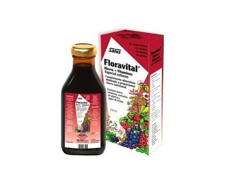 floradix floravital hierro vitaminas 250ml