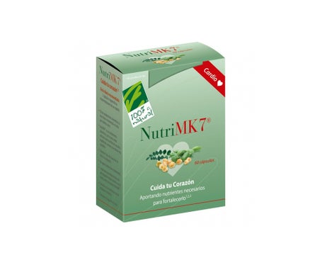 100 natural nutrimk7 cardio caja con 60 c psulas vegetales